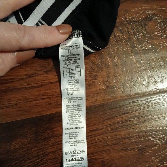 Emporio Armani Visibly Cotton Bralette *never worn* - Picture 6 of 8